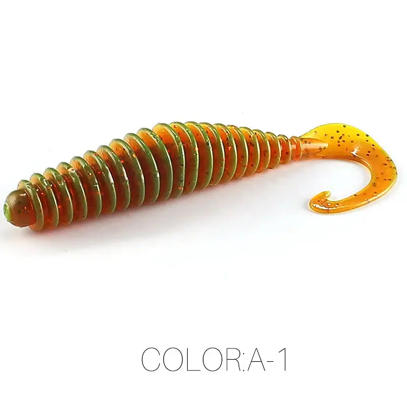 2023 NEW soft bait Tanan-Tail 50mm 65mm fishing lures Pesca carp fishing bass lure Isca artificial PVC.
