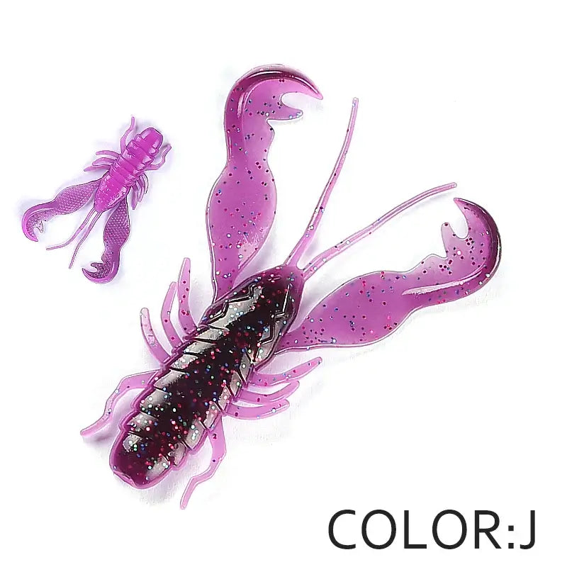 2023 Supercontinent Filet Craw Bait perch Lures Soft Lure Fishing Lures shrimp Lobster Soft Plastic Lure Fishing Lures.