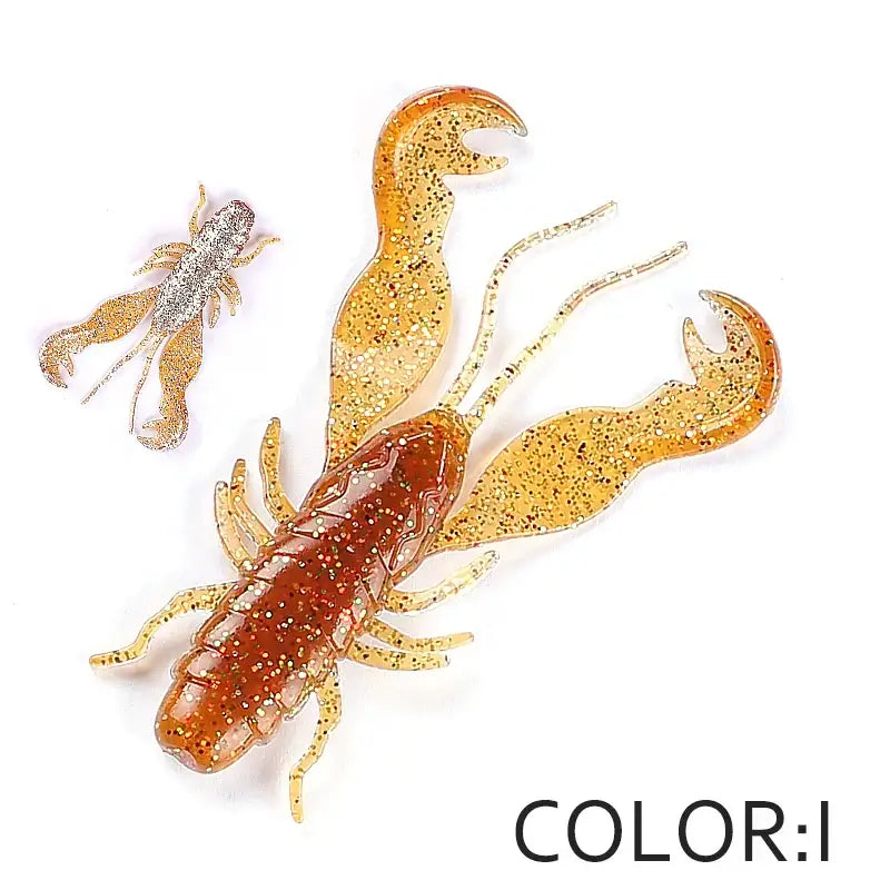 2023 Supercontinent Filet Craw Bait perch Lures Soft Lure Fishing Lures shrimp Lobster Soft Plastic Lure Fishing Lures.