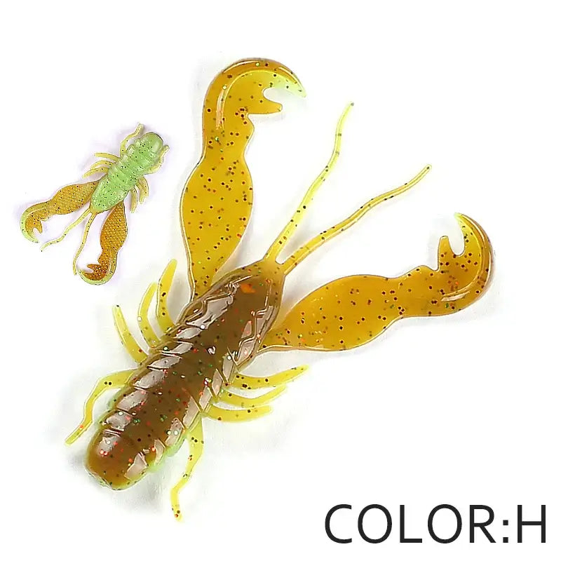 2023 Supercontinent Filet Craw Bait perch Lures Soft Lure Fishing Lures shrimp Lobster Soft Plastic Lure Fishing Lures.