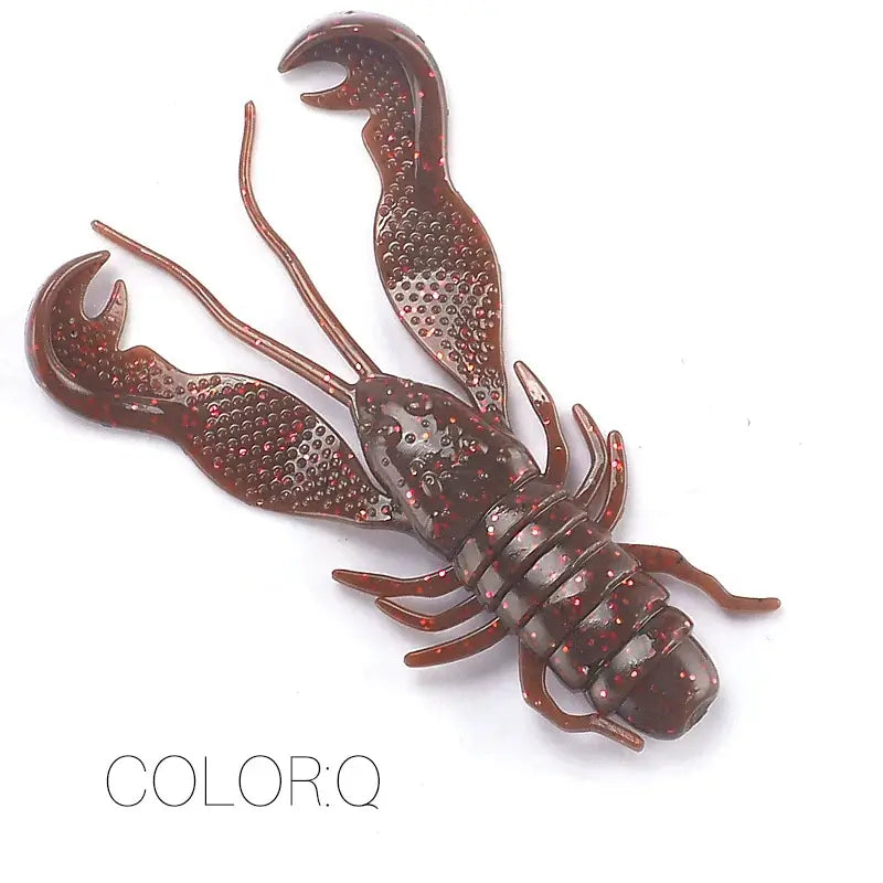 2023 Supercontinent Filet Craw Bait perch Lures Soft Lure Fishing Lures shrimp Lobster Soft Plastic Lure Fishing Lures.