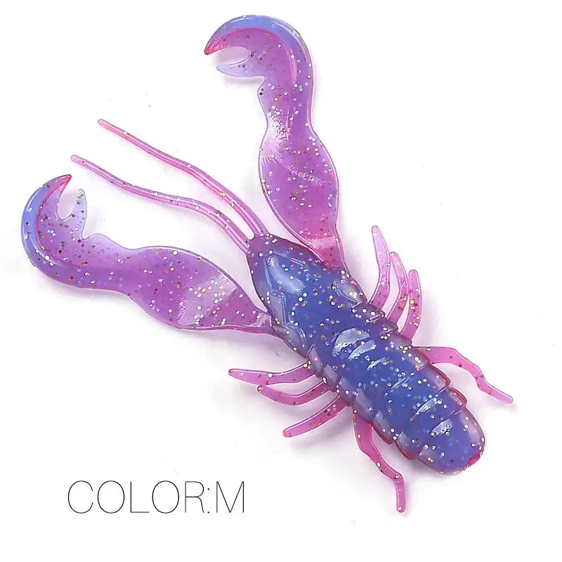 2023 Supercontinent Filet Craw Bait perch Lures Soft Lure Fishing Lures shrimp Lobster Soft Plastic Lure Fishing Lures.