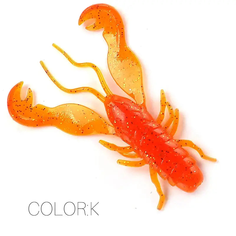 2023 Supercontinent Filet Craw Bait perch Lures Soft Lure Fishing Lures shrimp Lobster Soft Plastic Lure Fishing Lures.