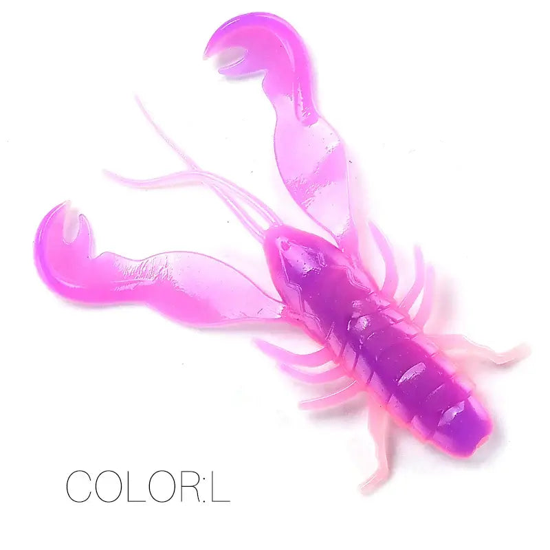 2023 Supercontinent Filet Craw Bait perch Lures Soft Lure Fishing Lures shrimp Lobster Soft Plastic Lure Fishing Lures.