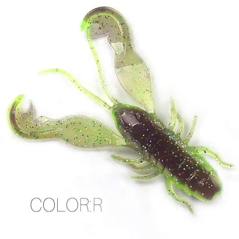2023 Supercontinent Filet Craw Bait perch Lures Soft Lure Fishing Lures shrimp Lobster Soft Plastic Lure Fishing Lures.