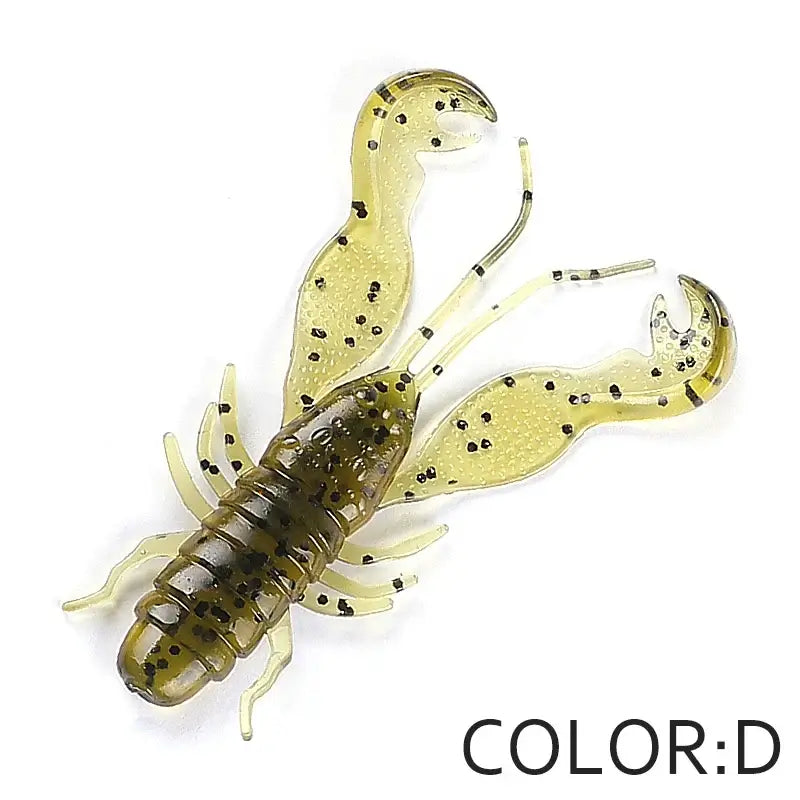 2023 Supercontinent Filet Craw Bait perch Lures Soft Lure Fishing Lures shrimp Lobster Soft Plastic Lure Fishing Lures.