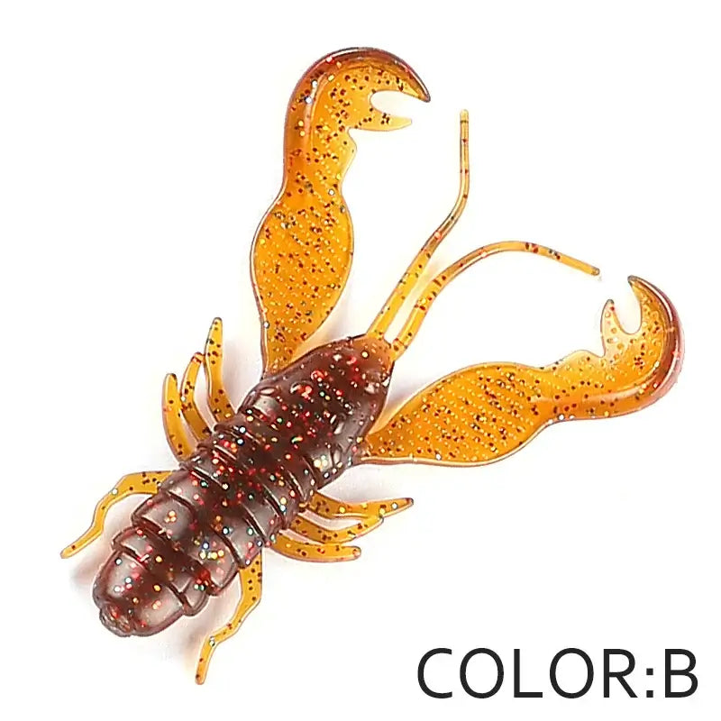 2023 Supercontinent Filet Craw Bait perch Lures Soft Lure Fishing Lures shrimp Lobster Soft Plastic Lure Fishing Lures.