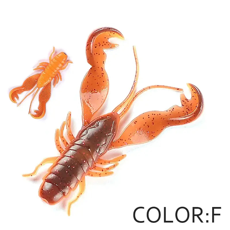 2023 Supercontinent Filet Craw Bait perch Lures Soft Lure Fishing Lures shrimp Lobster Soft Plastic Lure Fishing Lures.
