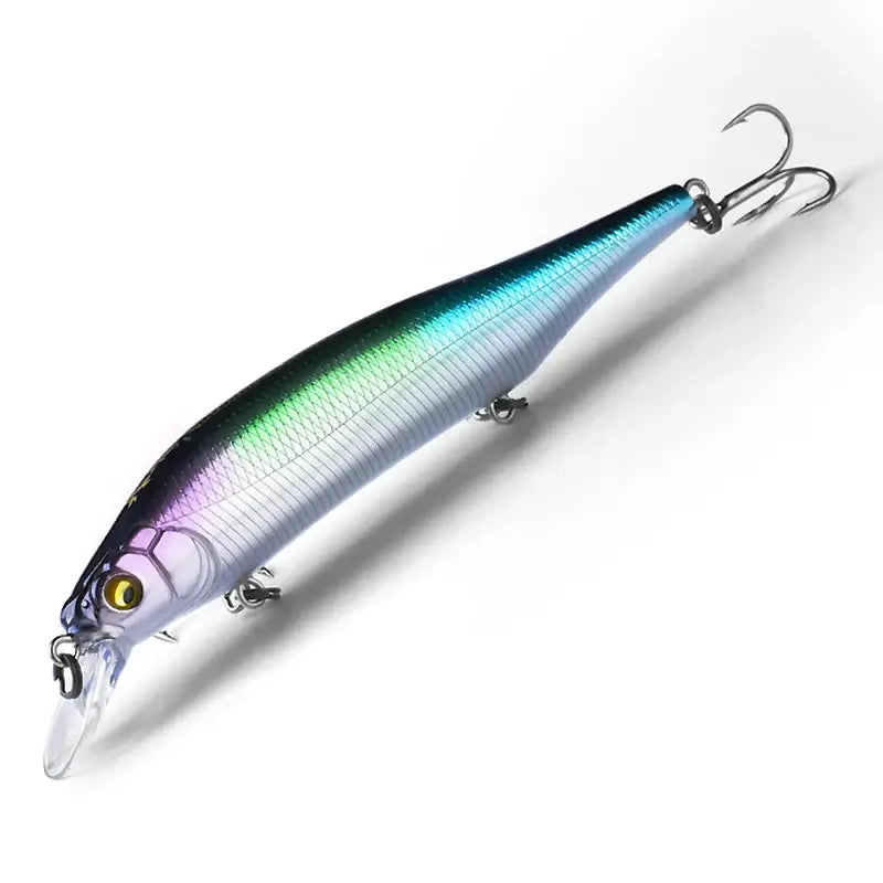 BEARKING 115mm 15g SP Tungsten weight system Top fishing lures minnow crank wobbler quality fishing tackle hooks for fishing.