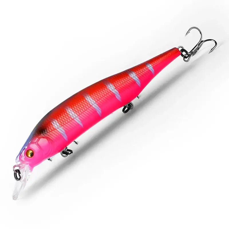 BEARKING 115mm 15g SP Tungsten weight system Top fishing lures minnow crank wobbler quality fishing tackle hooks for fishing.