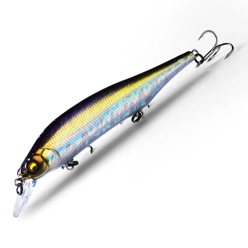 BEARKING 115mm 15g SP Tungsten weight system Top fishing lures minnow crank wobbler quality fishing tackle hooks for fishing.
