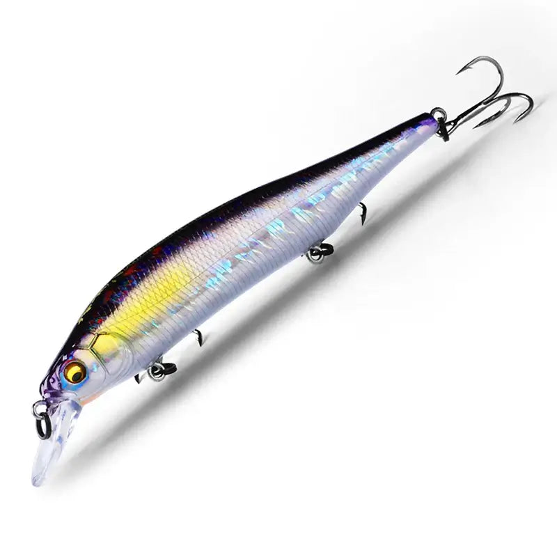 BEARKING 115mm 15g SP Tungsten weight system Top fishing lures minnow crank wobbler quality fishing tackle hooks for fishing.