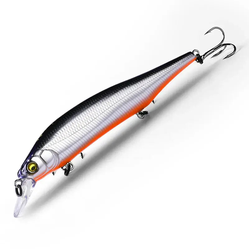 BEARKING 115mm 15g SP Tungsten weight system Top fishing lures minnow crank wobbler quality fishing tackle hooks for fishing.