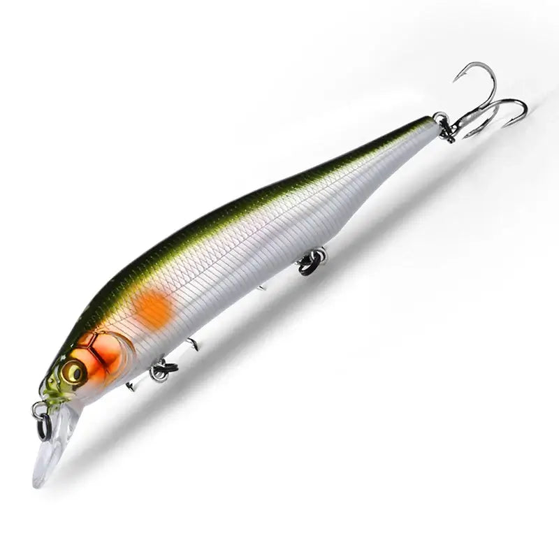 BEARKING 115mm 15g SP Tungsten weight system Top fishing lures minnow crank wobbler quality fishing tackle hooks for fishing.