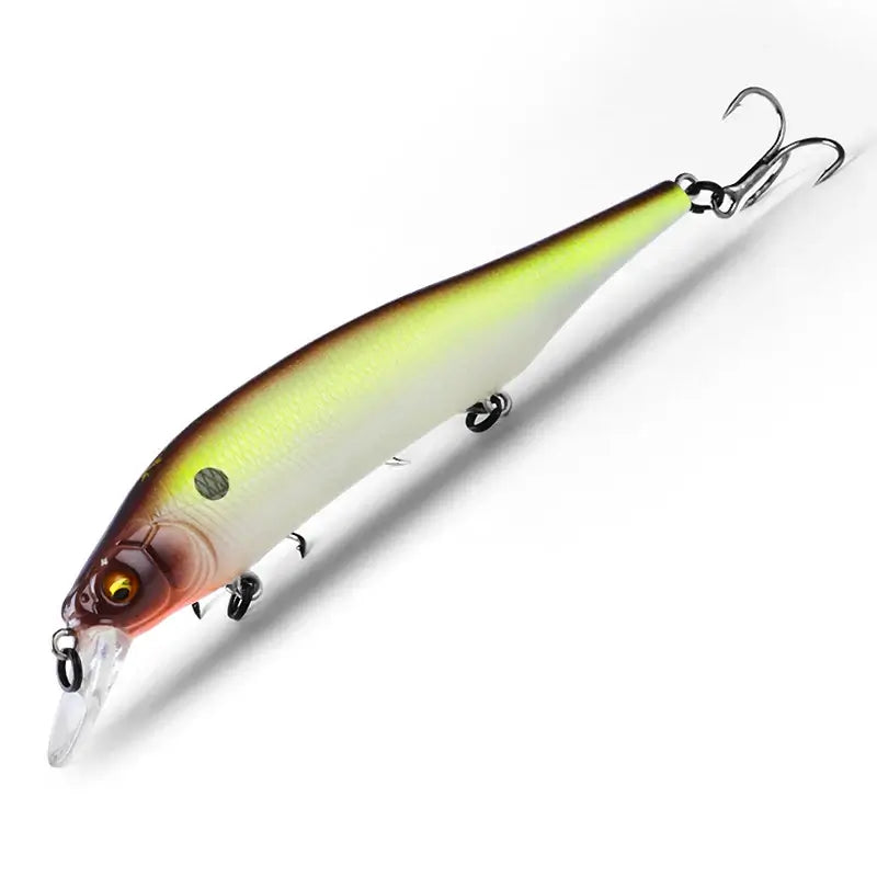 BEARKING 115mm 15g SP Tungsten weight system Top fishing lures minnow crank wobbler quality fishing tackle hooks for fishing.