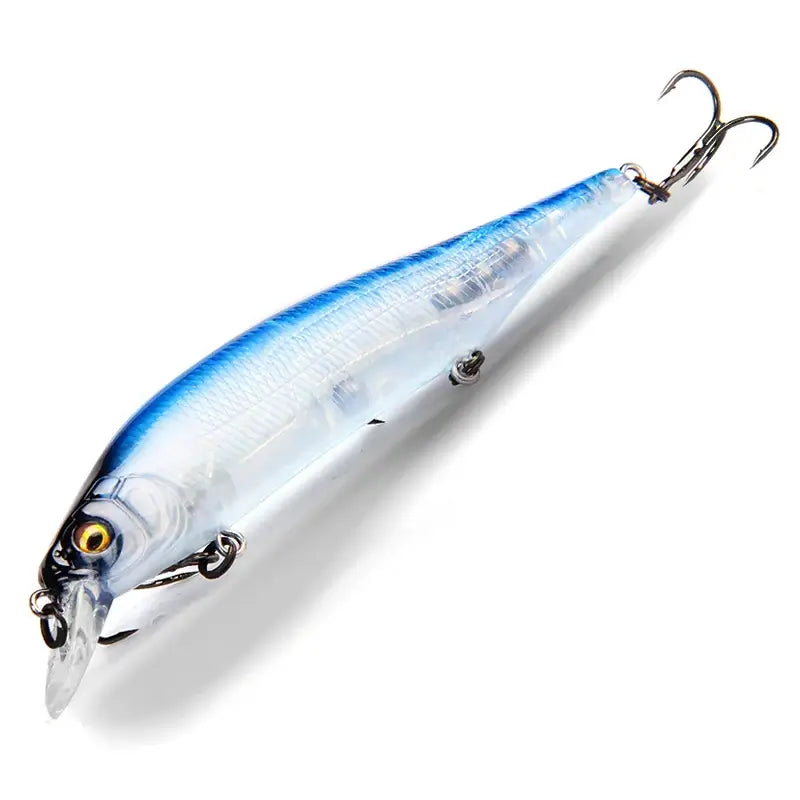 BEARKING 115mm 15g SP Tungsten weight system Top fishing lures minnow crank wobbler quality fishing tackle hooks for fishing.