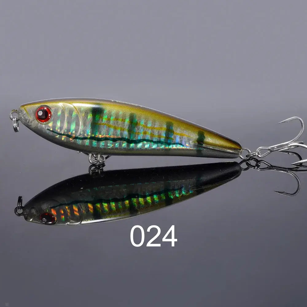 NOEBY 95S Stickbait Wobbler 95mm 25g saltwater fishing lure with lifelike design and reflective finish.