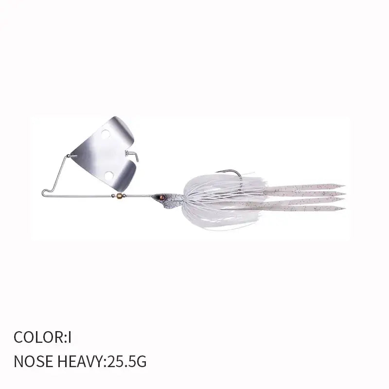 Spinner Bait 25.5g Metal Lure Hard Fishing Lure The Noise Spinner Lure Spinnerbait Pike Swivel Fish Tackle Wobbler Fishing.