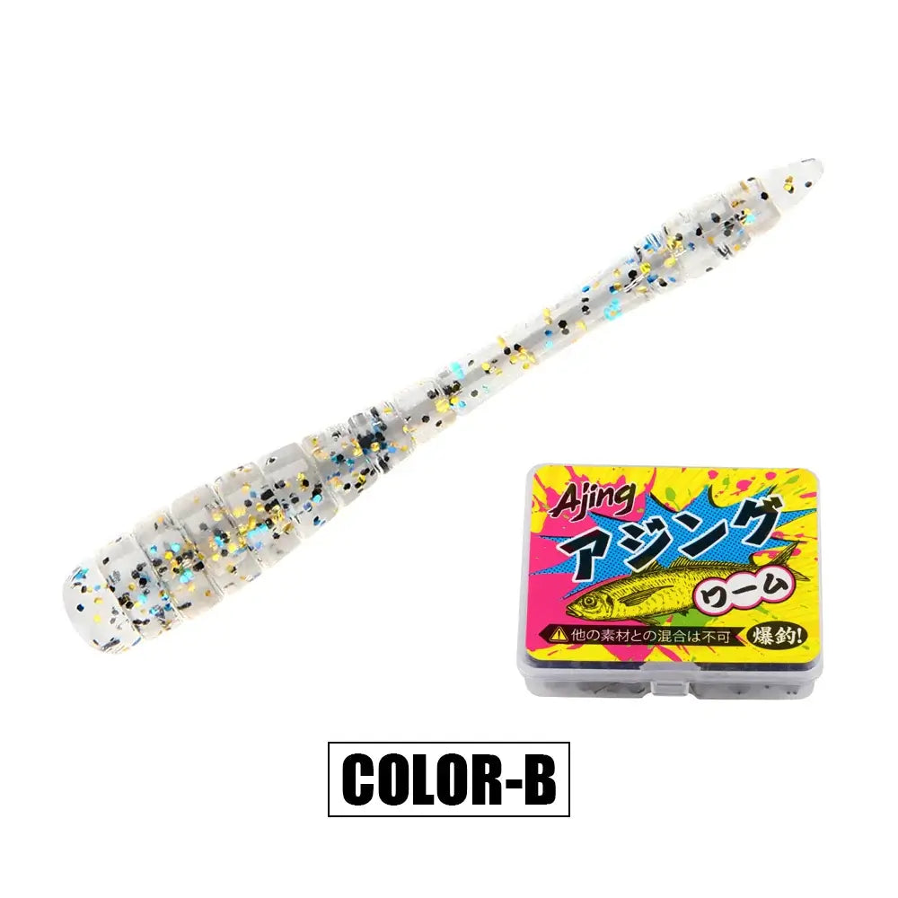 Spinpoler 4.8cm Ajing Soft Fishing Lure Mini Plastic Bait Tpr Rockfishing Stream River Sea Smaller Predators Drop Shot Tackle.