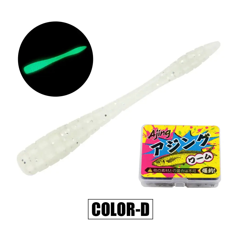 Spinpoler 4.8cm Ajing Soft Fishing Lure Mini Plastic Bait Tpr Rockfishing Stream River Sea Smaller Predators Drop Shot Tackle.
