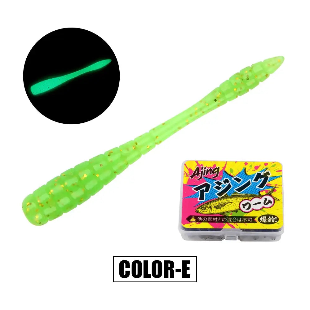 Spinpoler 4.8cm Ajing Soft Fishing Lure Mini Plastic Bait Tpr Rockfishing Stream River Sea Smaller Predators Drop Shot Tackle.