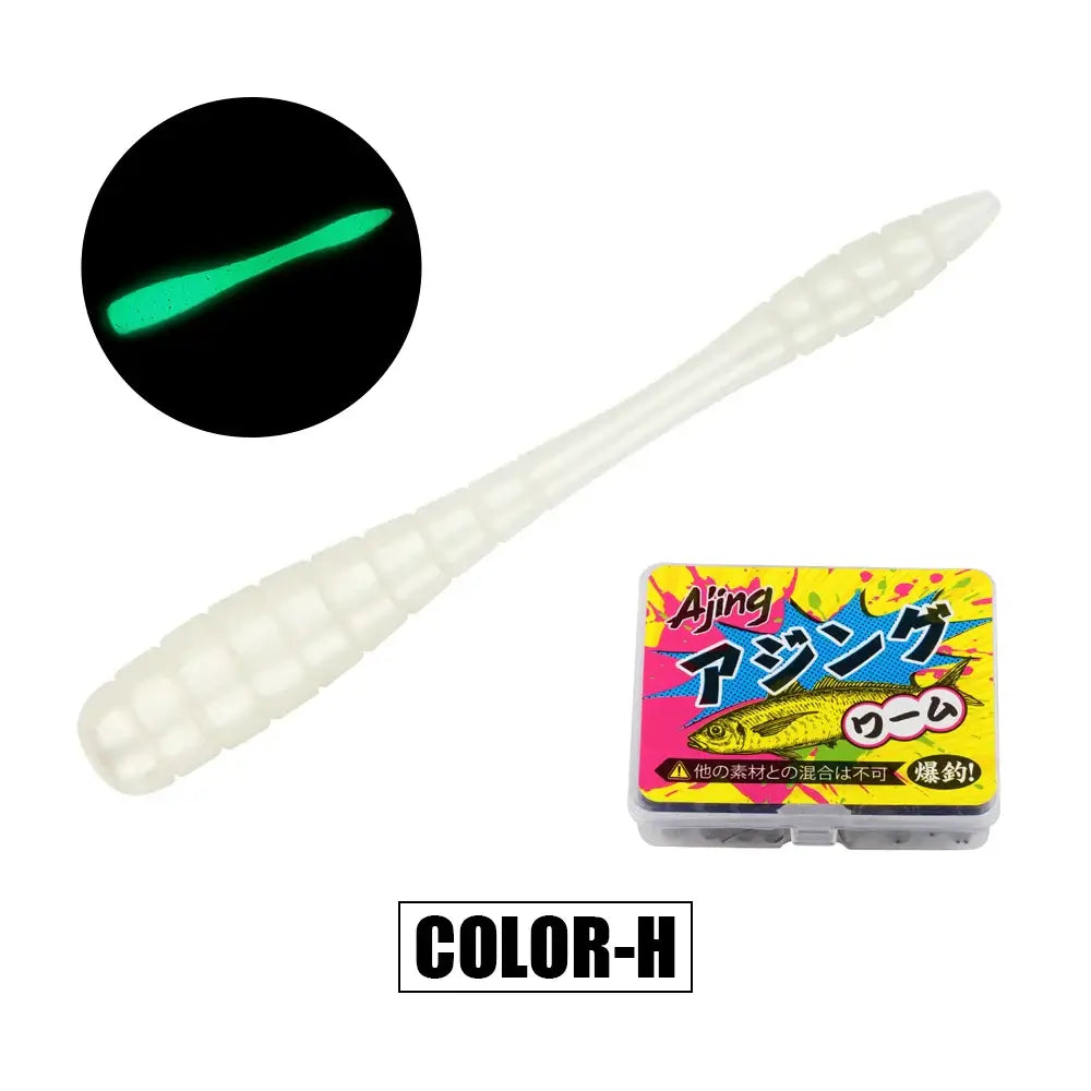 Spinpoler 4.8cm Ajing Soft Fishing Lure Mini Plastic Bait Tpr Rockfishing Stream River Sea Smaller Predators Drop Shot Tackle.