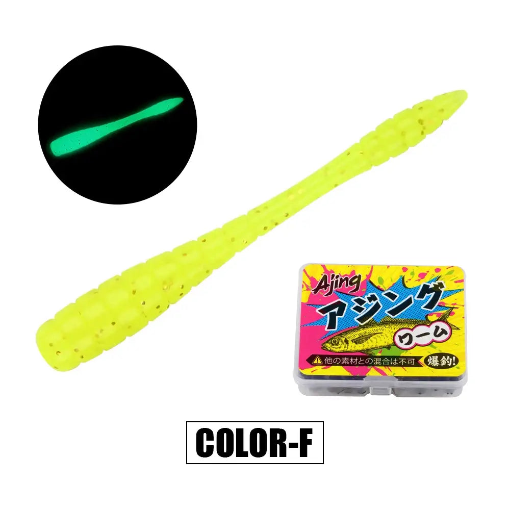 Spinpoler 4.8cm Ajing Soft Fishing Lure Mini Plastic Bait Tpr Rockfishing Stream River Sea Smaller Predators Drop Shot Tackle.