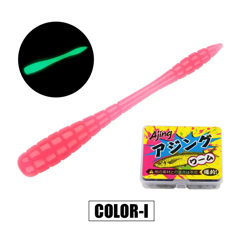 Spinpoler 4.8cm Ajing Soft Fishing Lure Mini Plastic Bait Tpr Rockfishing Stream River Sea Smaller Predators Drop Shot Tackle.