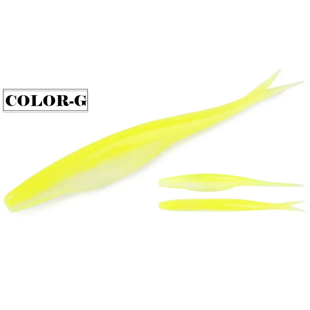 Spinpoler TPR Jerk Shad Slightly Forked Tail Floating Artificial Silicone Swimbait Fishing Lure For Zander Pike Perch Bass Pesca.