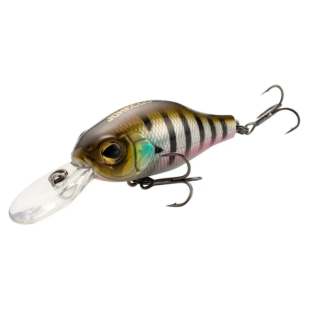 Crankbaits Fishing Lure Floating Wobbler 55mm designed for pike and minnow fishing, featuring realistic colors and movement.