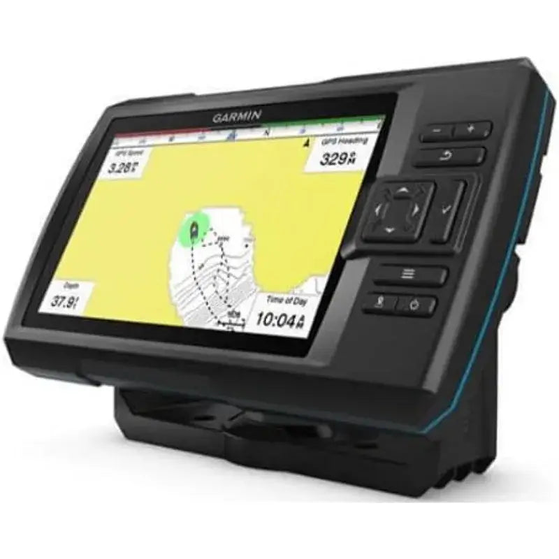 Garmin Striker Vivid 7sv fishfinder with 7-inch color display and user-friendly interface for advanced sonar viewing.