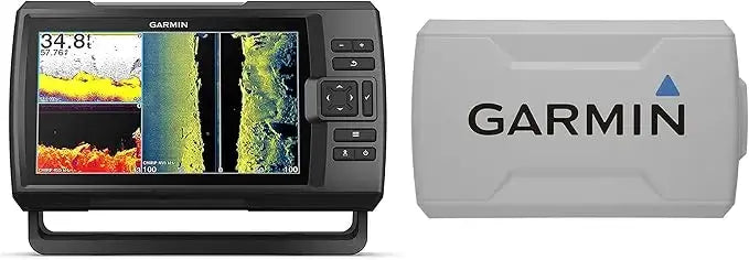Garmin Striker Vivid Bundles with advanced sonar technology and bright color display for fish detection and navigation.