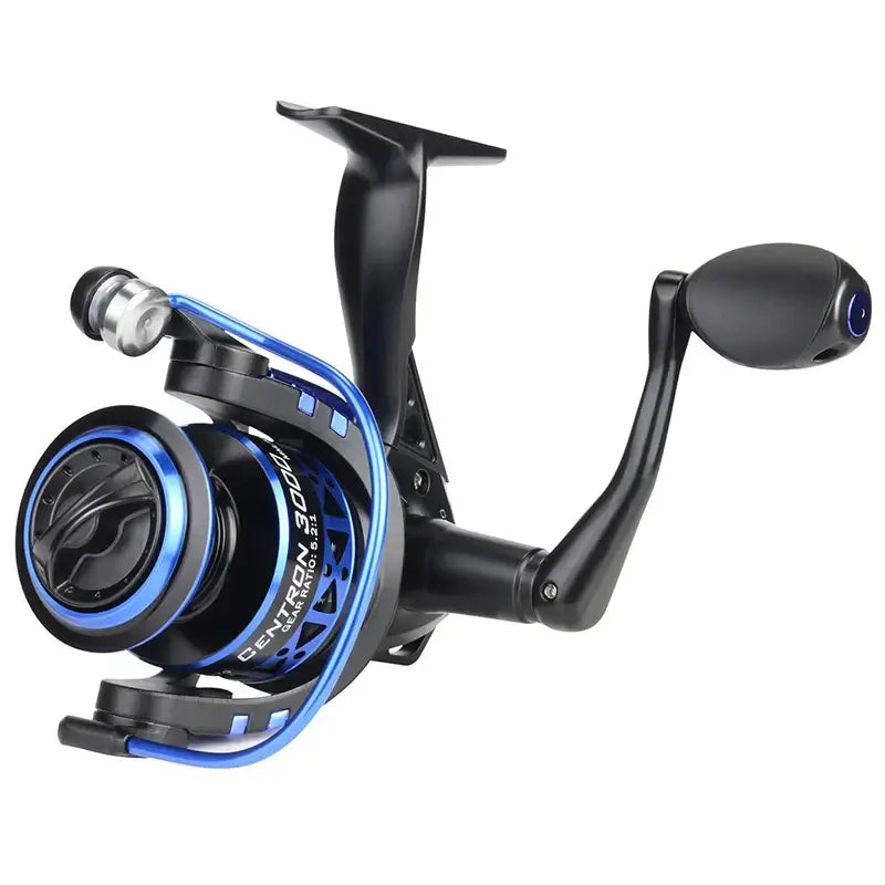 KastKing Centron low profile spinning reel with 9+1 ball bearings and one-way clutch system for carp fishing.