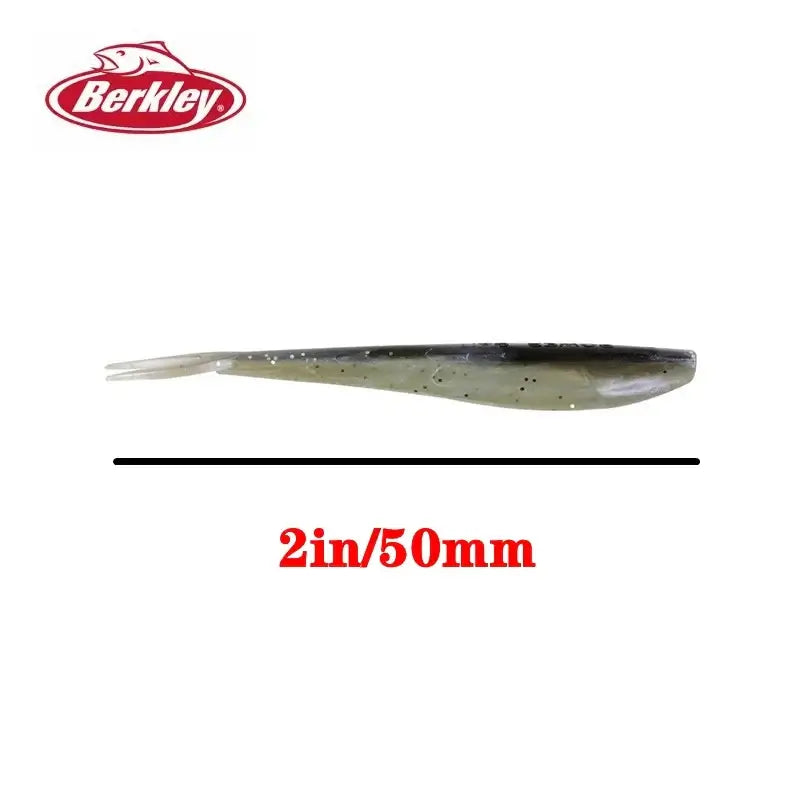 Berkley Power Bait 2in small fish shaped soft bait for trout fishing, showcasing a realistic design and high fragrance dispersion.