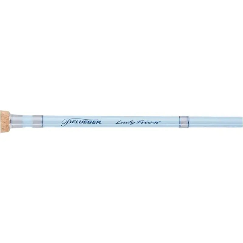 Pflueger Lady Trion rod detail highlighting the elegant design and quality construction for optimal fishing performance.