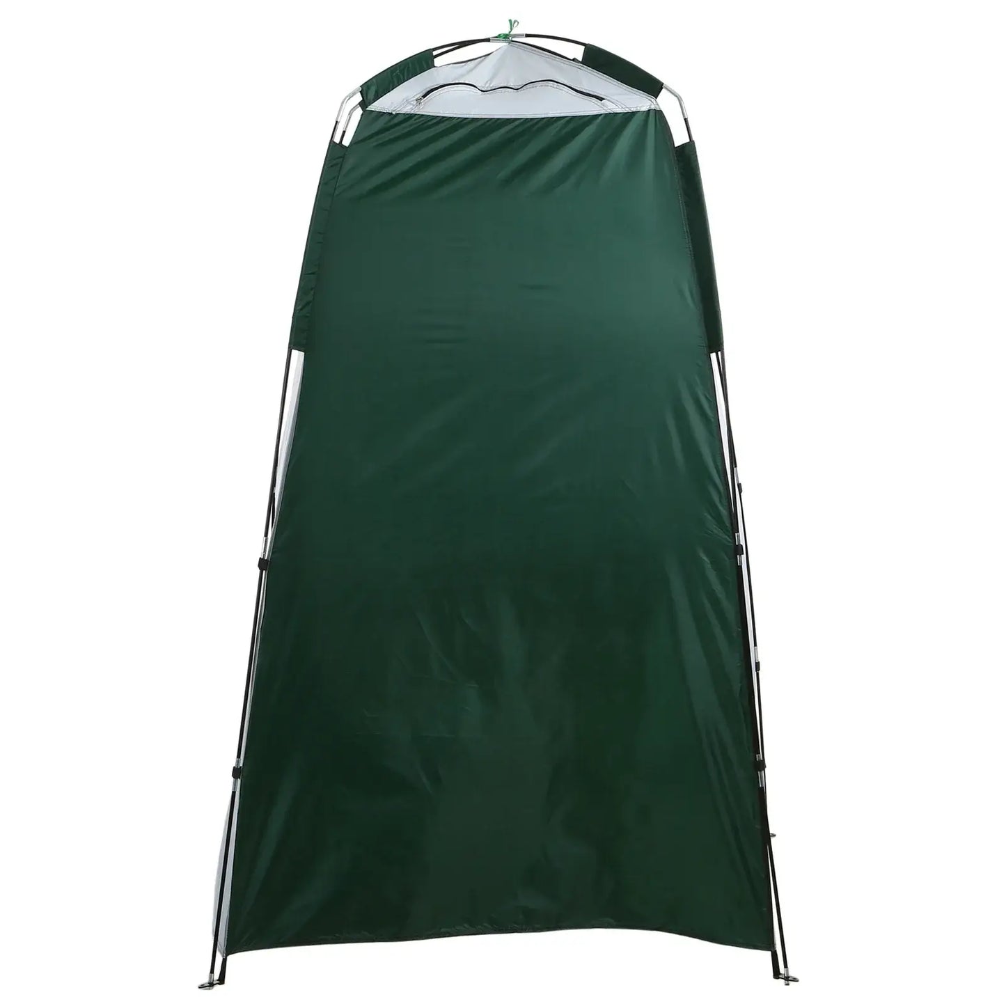 Portable beach shower toilet changing tent with zipped window for privacy and ventilation during outdoor activities.
