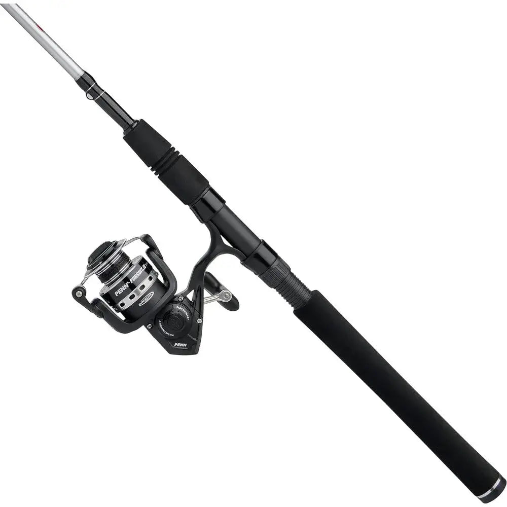Pursuit IV Spinning Reel and Fishing Rod Combo showcasing smooth casting and precision control for anglers.