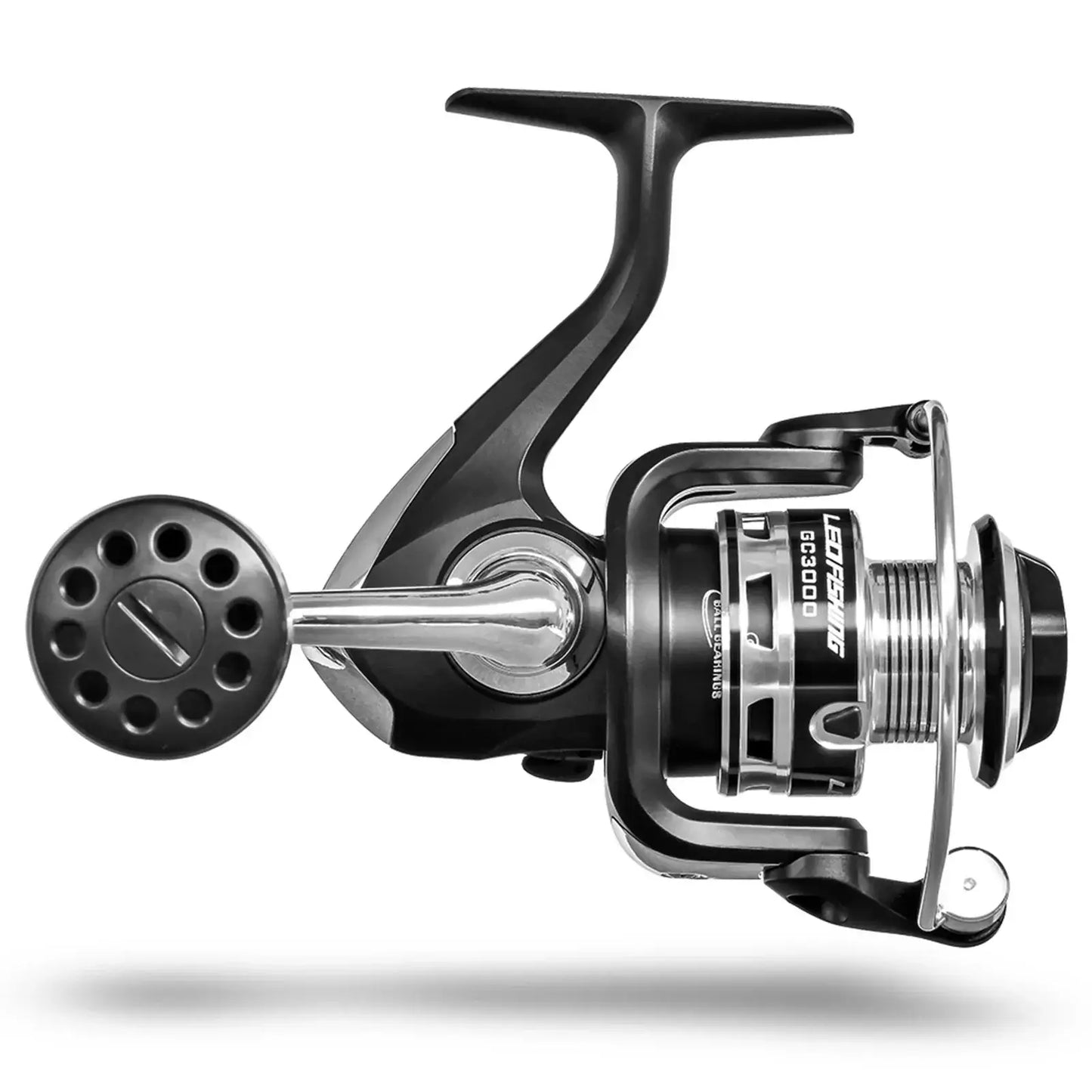 High-quality spinning reel for fishing, featuring durable design and precision engineering for optimal performance.