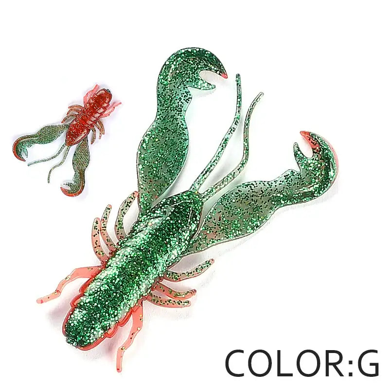 2023 Supercontinent Filet Craw Bait perch Lures Soft Lure Fishing Lures shrimp Lobster Soft Plastic Lure Fishing Lures.