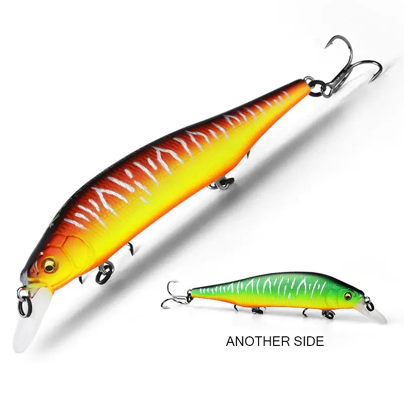 BEARKING 115mm 15g SP Tungsten weight system Top fishing lures minnow crank wobbler quality fishing tackle hooks for fishing.