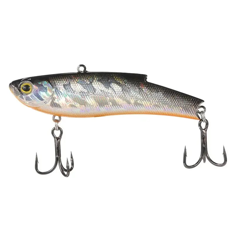 Fangbait VIB Vibration Fishing Lure with realistic rattling, ideal for bass and versatile freshwater or saltwater fishing.