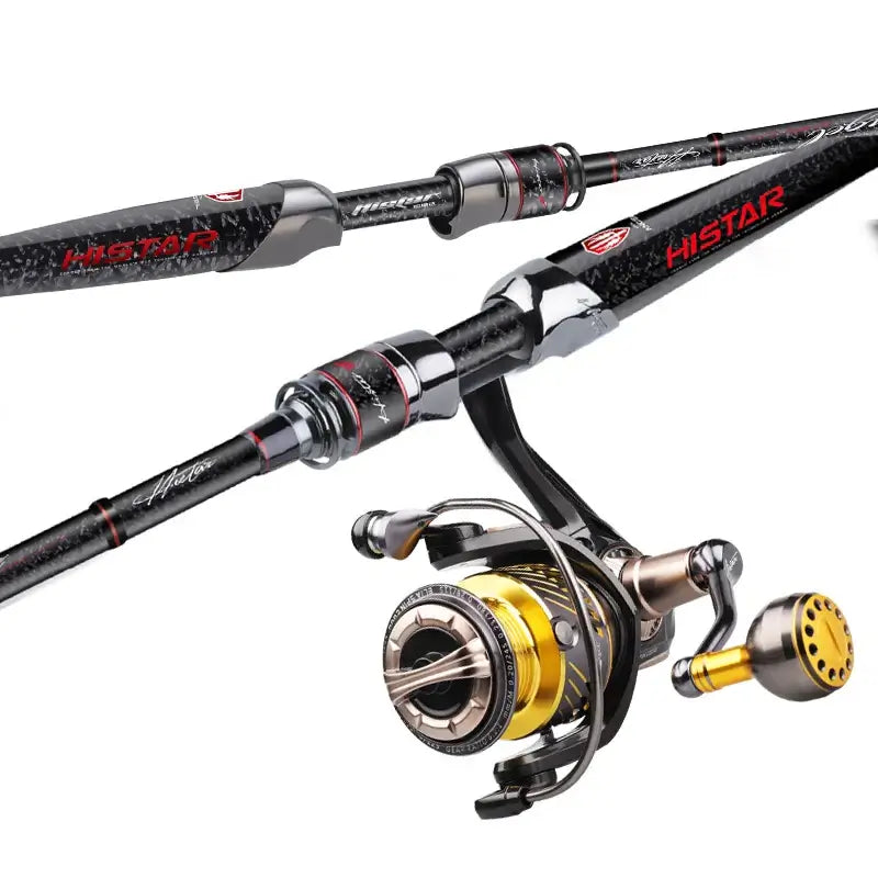 Histar Archangel Rod Combo featuring ultra-grade high carbon Fuji K SIC guide and spin baitcast reel designed for fishing.