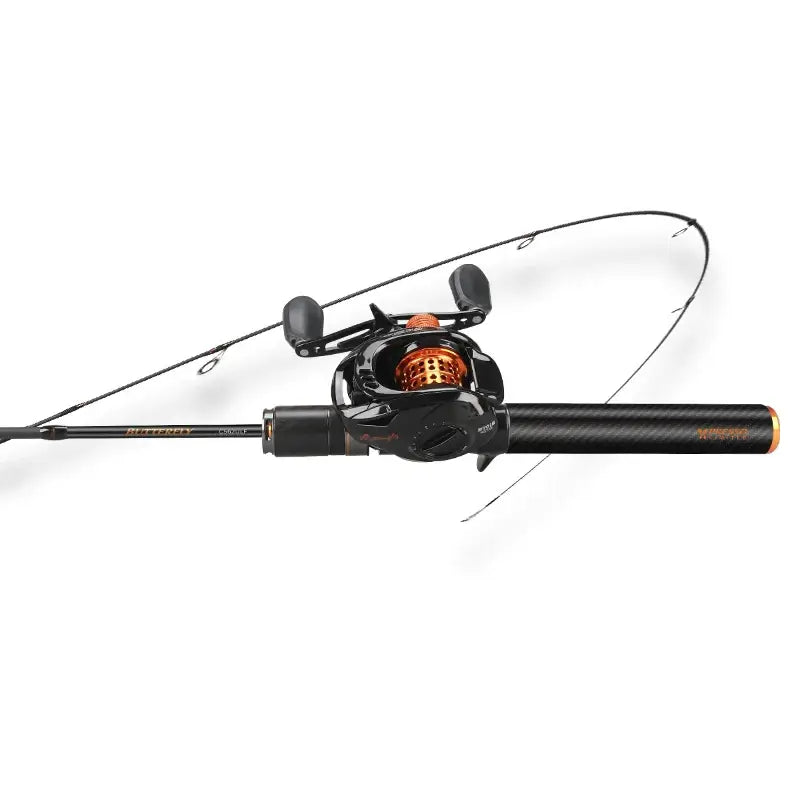 Histar Butterfly II FUJI BFS Bait Finesse System fishing rod and reel combo, carbon construction, UL fishing, fast action design.