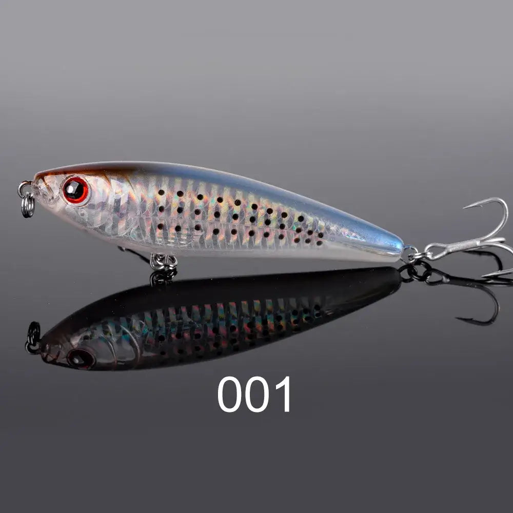 NOEBY 95S Stickbait Wobbler in realistic design for saltwater fishing, 95mm 25g sinking heavy pencil lure.
