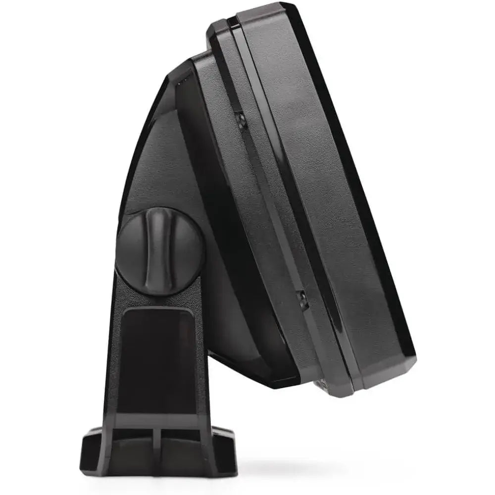 Side view of the 411670-1 Helix 5 Chirp DI GPS G3 Fish Finder showcasing its sleek design and adjustable mount.