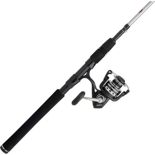 Pursuit IV Spinning Reel and Fishing Rod Combo featuring a sleek design for smooth casting and precision control.
