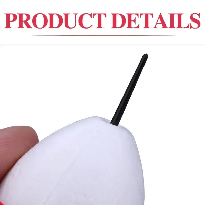Close-up of Sougayilang EVA fishing float showing durable material and sensitivity features.