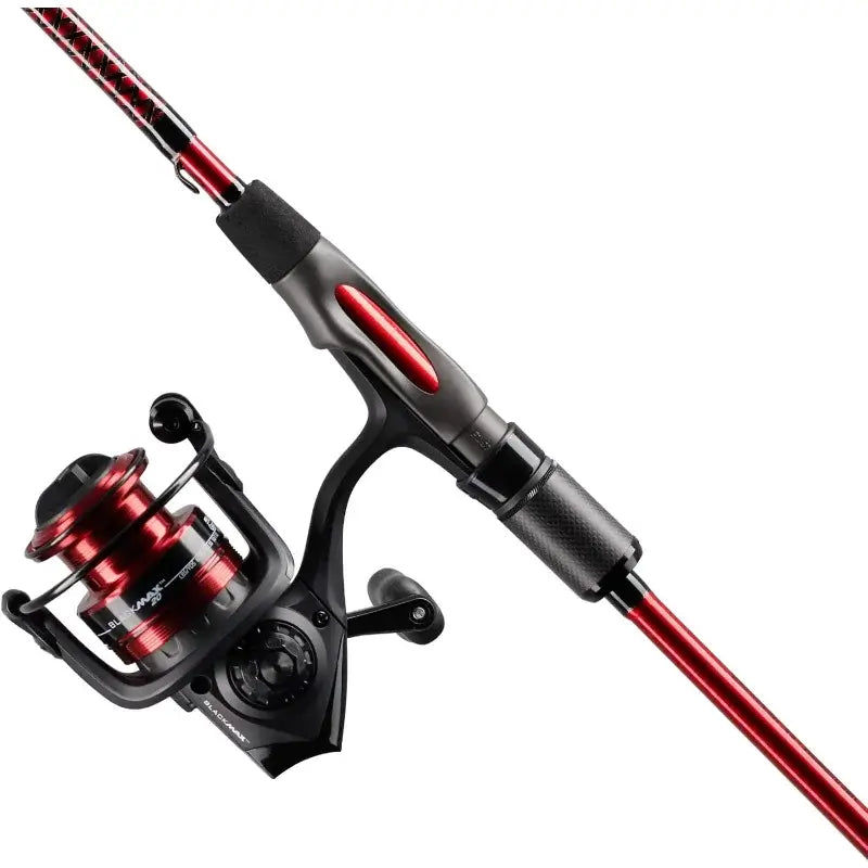 Ugly Stik Carbon Spinning Reel and Fishing Rod Combo 20 Size, 6'6", Medium, 2pc with graphite tip and durable guides.